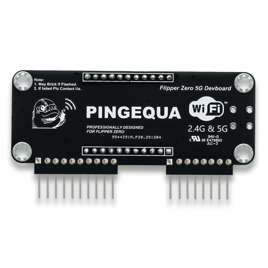 Flipper Zero 2,4G & 5G Dualband-WLAN-Entwicklungsboard, BW16 RTL8720DN-Board, Wireless-GPIO-Erweiterungsboard, vorkonfigurierte Firmware (unterstützt nur Momentum-Firmware)