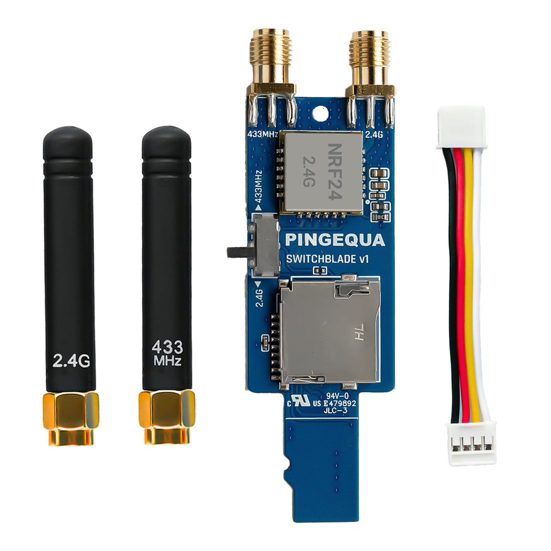 M5Stack Cardputer RF module with CC1101 and nRF24 for Bruce firmware