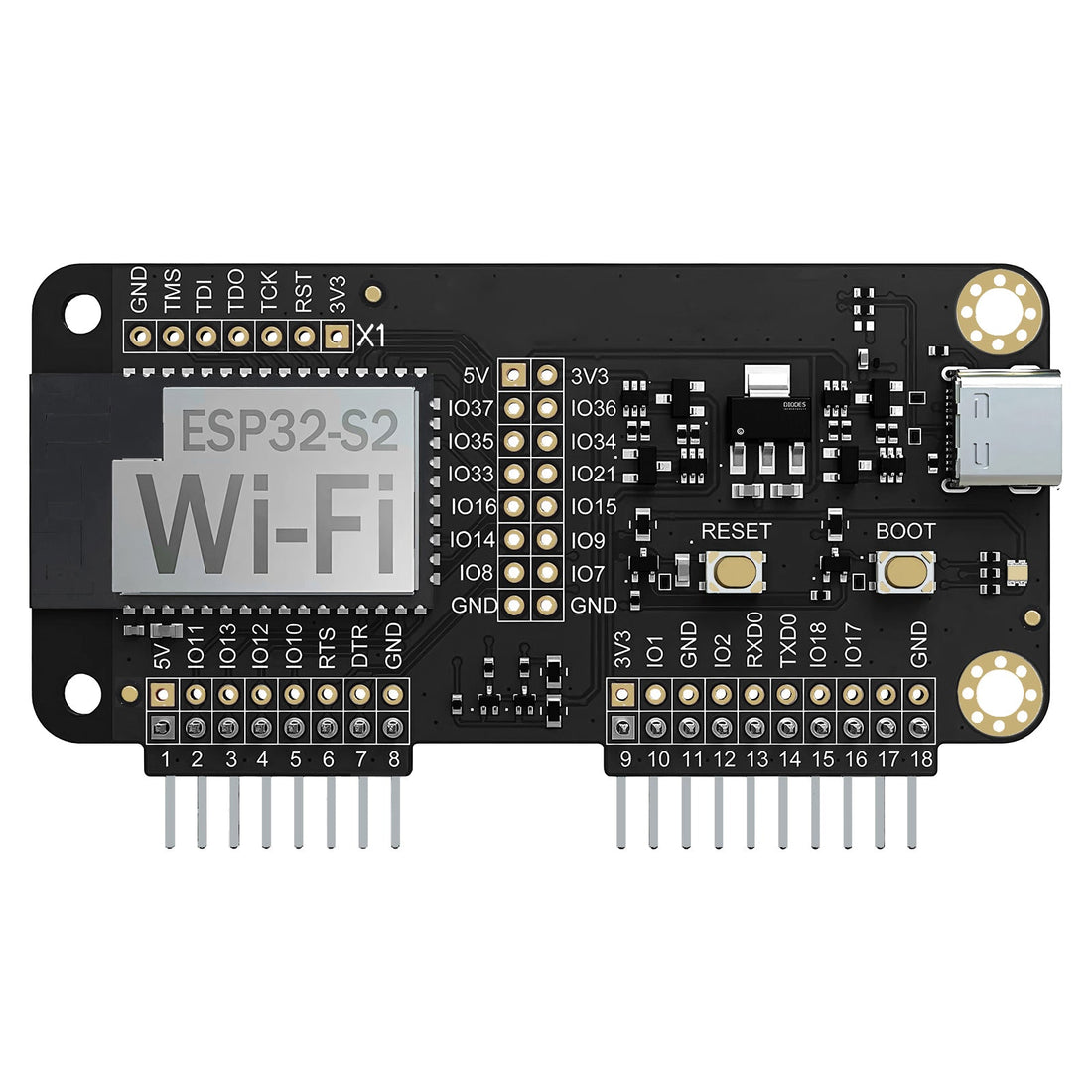 ESP32 WiFi devboard for web serial firmware flashing