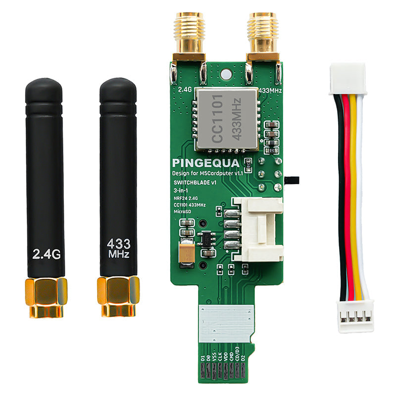 M5Stack Cardputer RF module compared to Flipper Zero