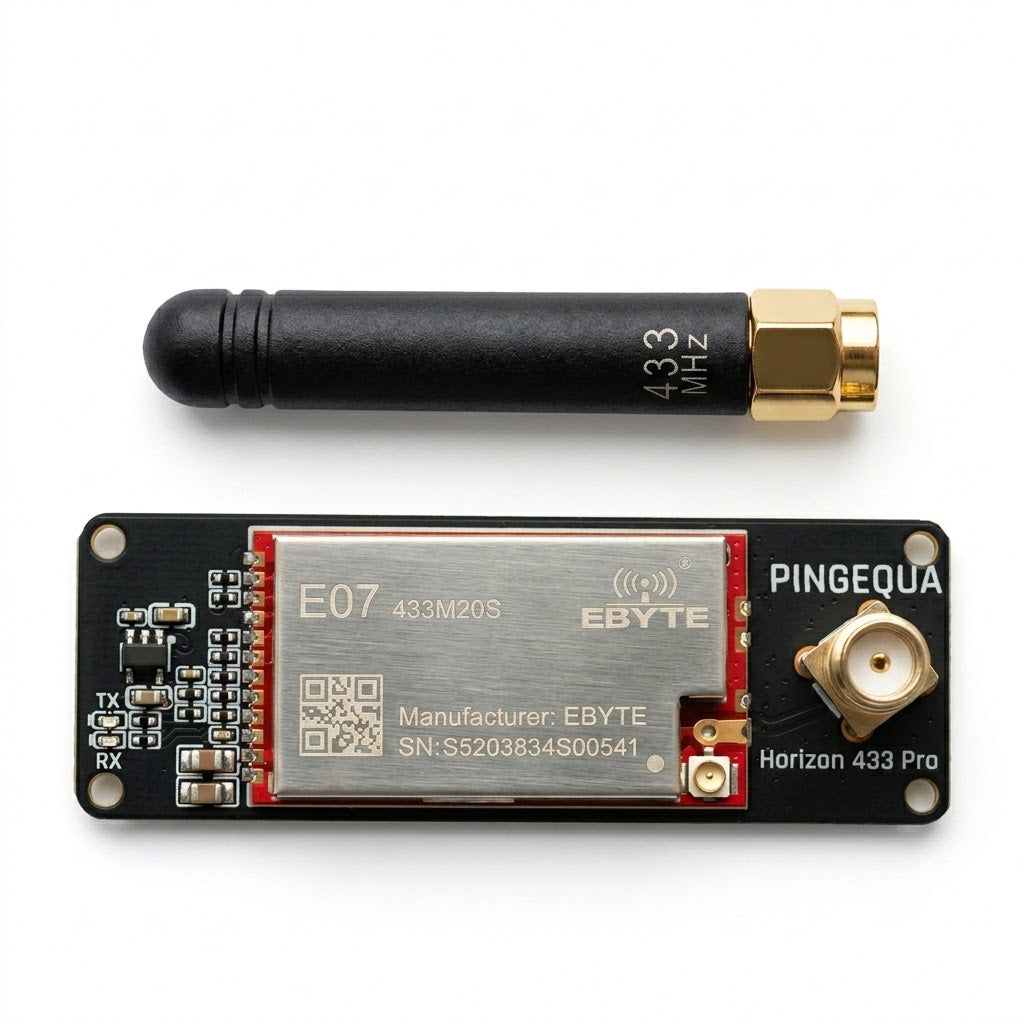 Horizon 433 Pro external CC1101 module for Flipper Zero with SMA 433 MHz antenna