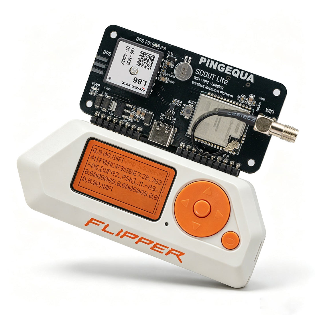 Scout Lite ESP32-C5 Marauder wardrive board for Flipper Zero troubleshooting