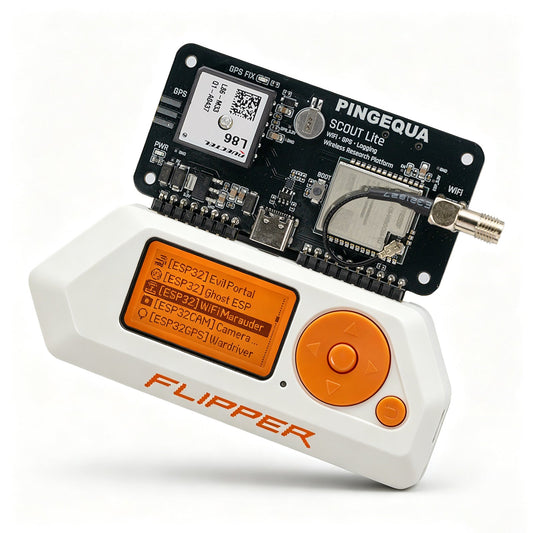 Scout Lite onboard microSD ESP32-C5 wardriver for Flipper Zero