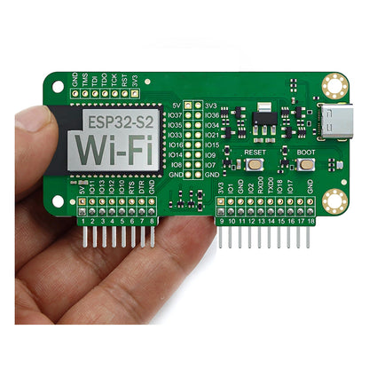 Green ESP32-S2 WiFi Devboard for Flipper Zero - PINGEQUA