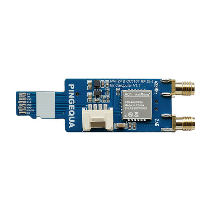 NRF24 &amp; CC1101 2-in-1-HF-Modul für M5Stack Cardputer, unterstützt NRF24 2,4 GHz und CC1101 433 MHz, Entwicklungsboard kompatibel mit M5Stack Cardputer mit Bruce-Firmware