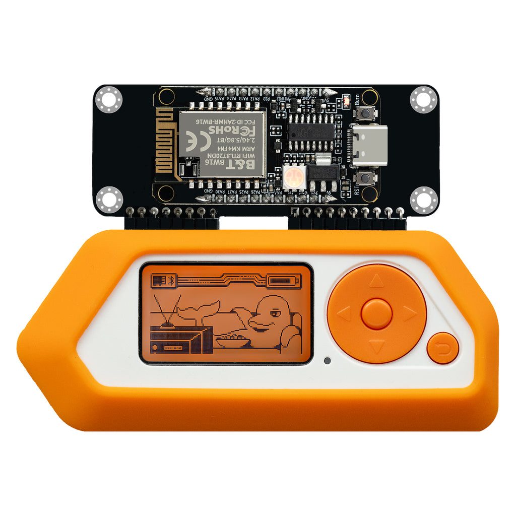 Flipper Zero 2.4G&5G Dual-Band WiFi Devboard, BW16 RTL8720DN Board, Wireless GPIO Expansion Board, Pre-Configured Firmware(Support Momentum Firmware Only)