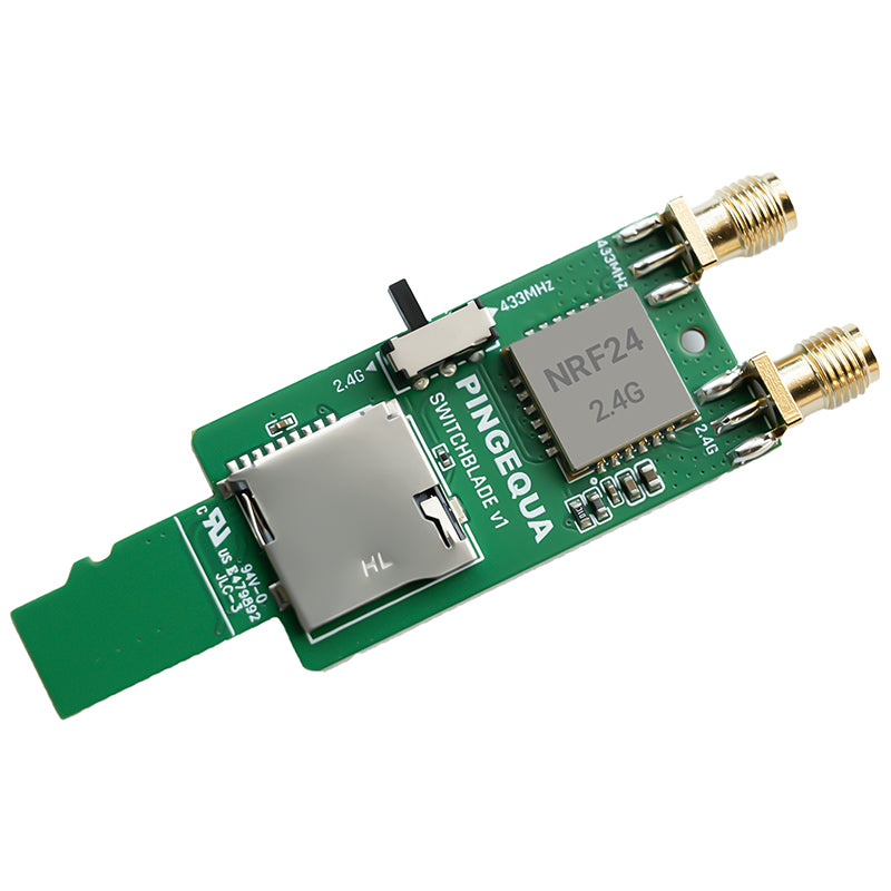 Switchblade RF 3-in-1 für M5Stack Cardputer – nRF24L01+ + CC1101 433 MHz