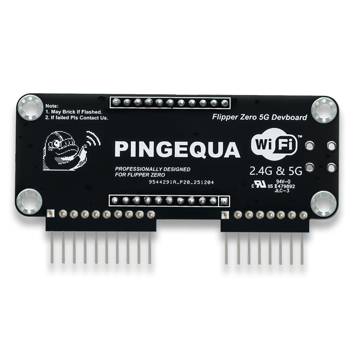 BW16 Dual-Band WiFi Devboard for Flipper Zero - Black