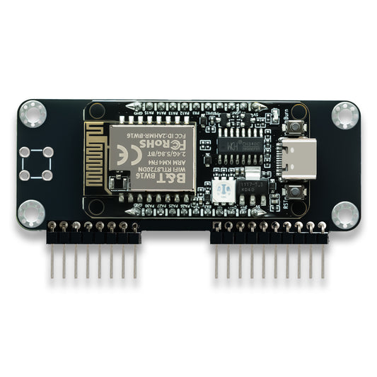 Flipper Zero 2,4G &amp; 5G Dualband-WLAN-Entwicklungsboard, BW16 RTL8720DN-Board, Wireless-GPIO-Erweiterungsboard, vorkonfigurierte Firmware (unterstützt nur Momentum-Firmware) 