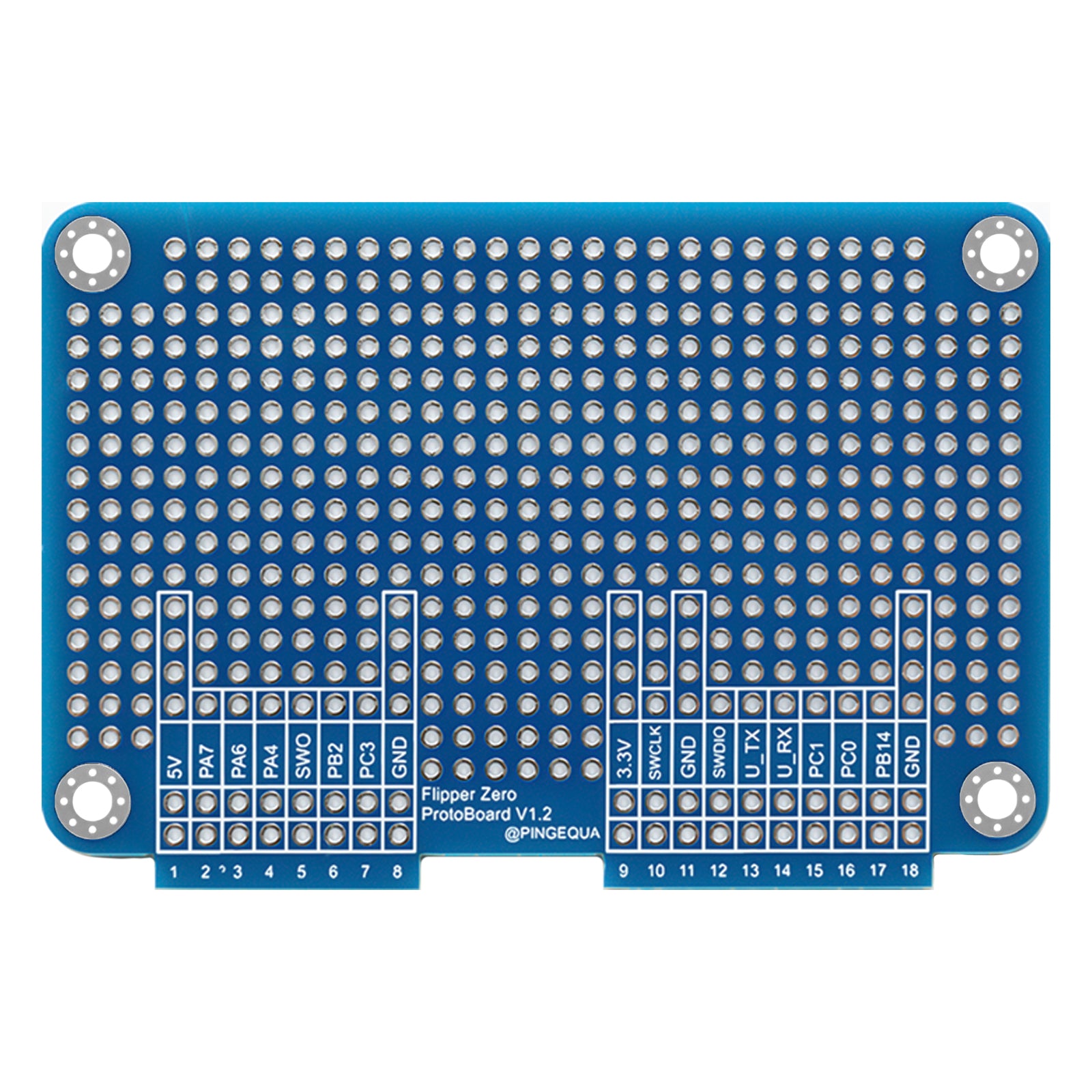 Flipper Zero Prototyping Board Kit – Breadboard Expansion Set with 1 Large and 2 Small Boards, Includes Matching GPIO Header Pins and Jumper Wires – DIY Hardware Development for Flipper Zero(Blue)