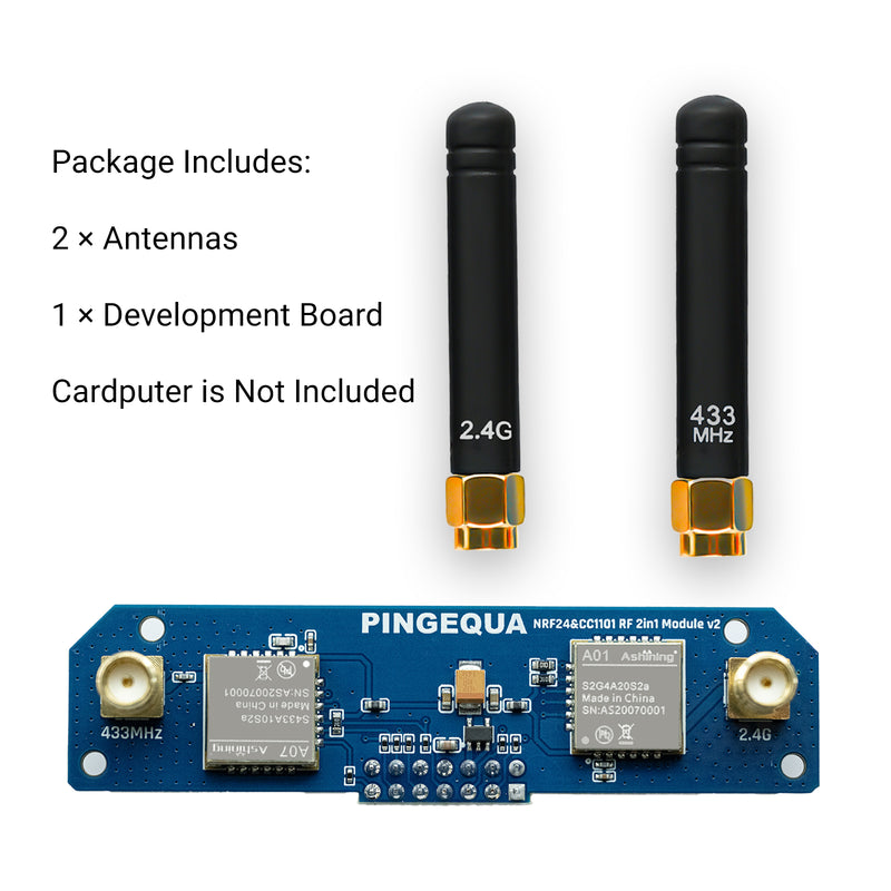 M5Stack Cardputer ADV 2-in-1 RF Modul(Hydra-RF 424 Pro)