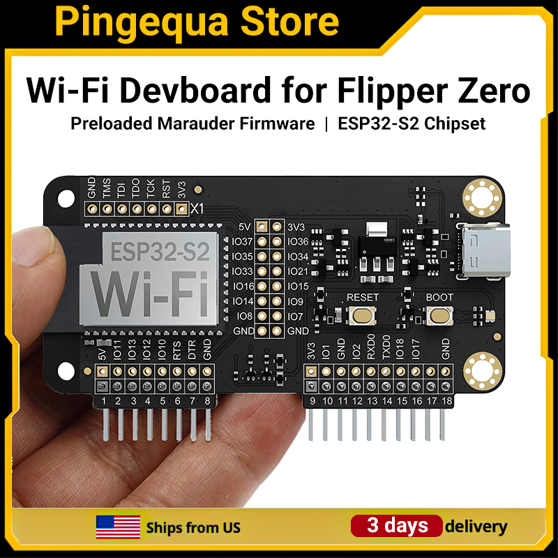 ESP32-S2 Wifi Devboard for Flipper Zero