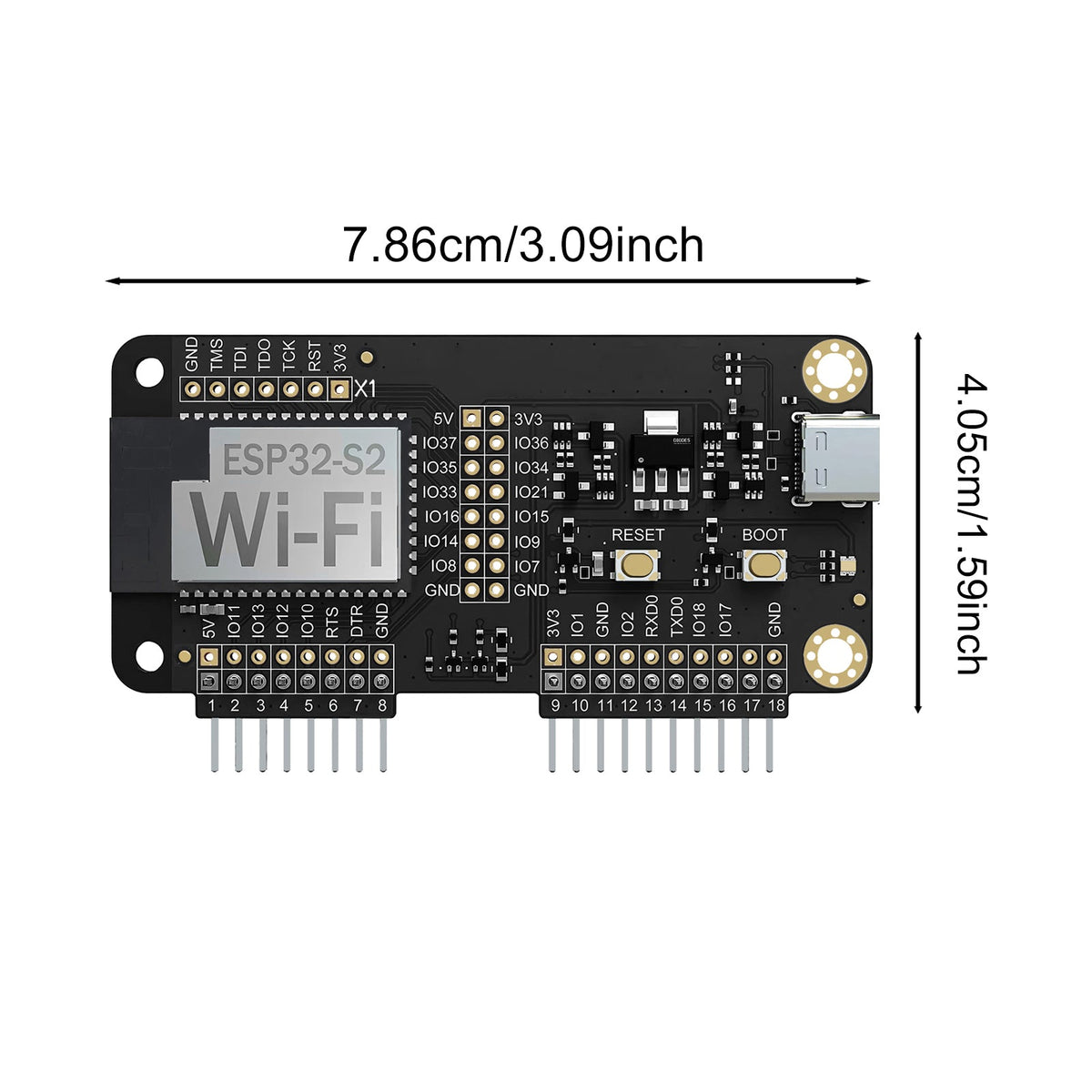 Flipper Zero WiFi Devboard - ESP32-S2 - PINGEQUA