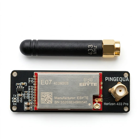 Horizon 433 Pro Sub-GHz Module for Flipper Zero – 433 MHz External CC1101 with PA/LNA and SMA Antenna