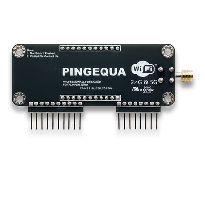 Flipper Zero Dualband-WLAN-Entwicklungsboard (5 GHz/2,4 GHz) – Vorinstallierte Firmware, RTL8720DN (BW16) GPIO-Modul mit externer 8-dBi-Antenne mit hoher Verstärkung – Analysetool für IoT-Netzwerke mit großer Reichweite und Paketüberwachung 