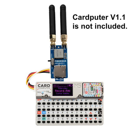M5Stack Cardputer Switchblade RF 3-in-1 for M5Stack Cardputer - nRF24L01+ + CC1101 433 MHz + SD Slot - PINGEQUA