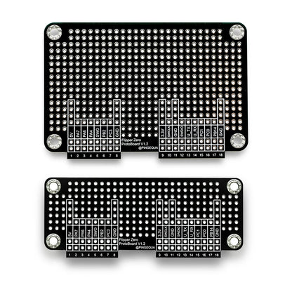 Prototyping Kit for Flipper Zero - Black Breadboard - PINGEQUA