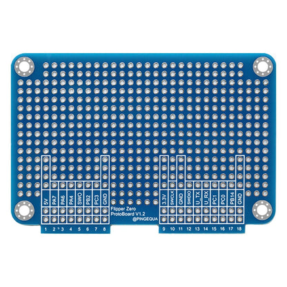 Prototyping Kit for Flipper Zero - Blue Breadboard - PINGEQUA