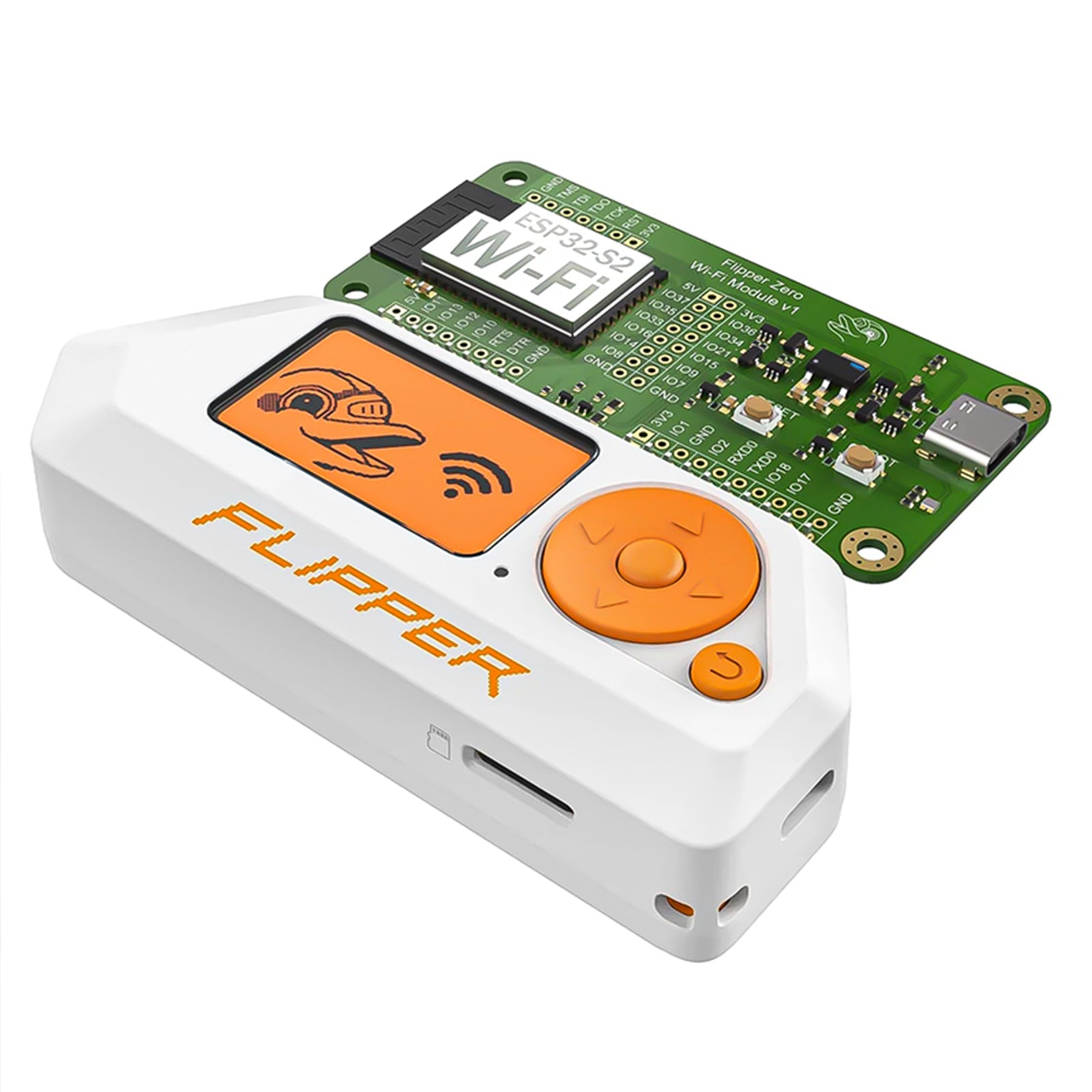 Flipper Zero Wi-Fi Devboard w/ Marauder, ESP32-S2 for Wireless Pentesting & SSID